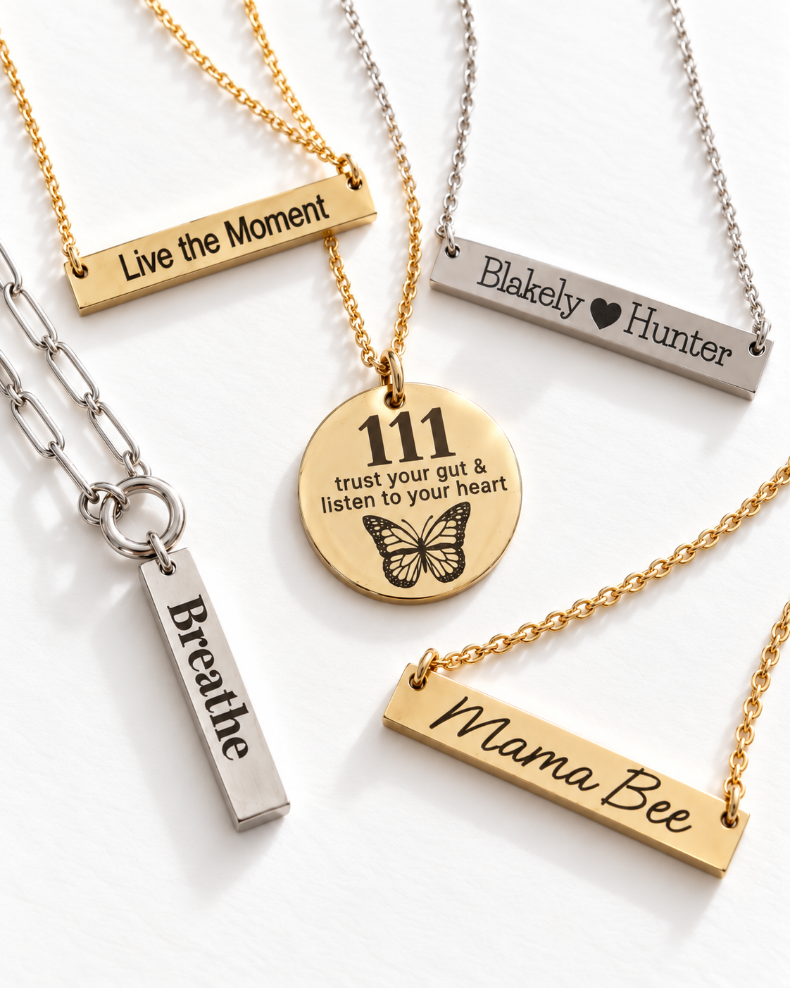 Laser Engraved Collection