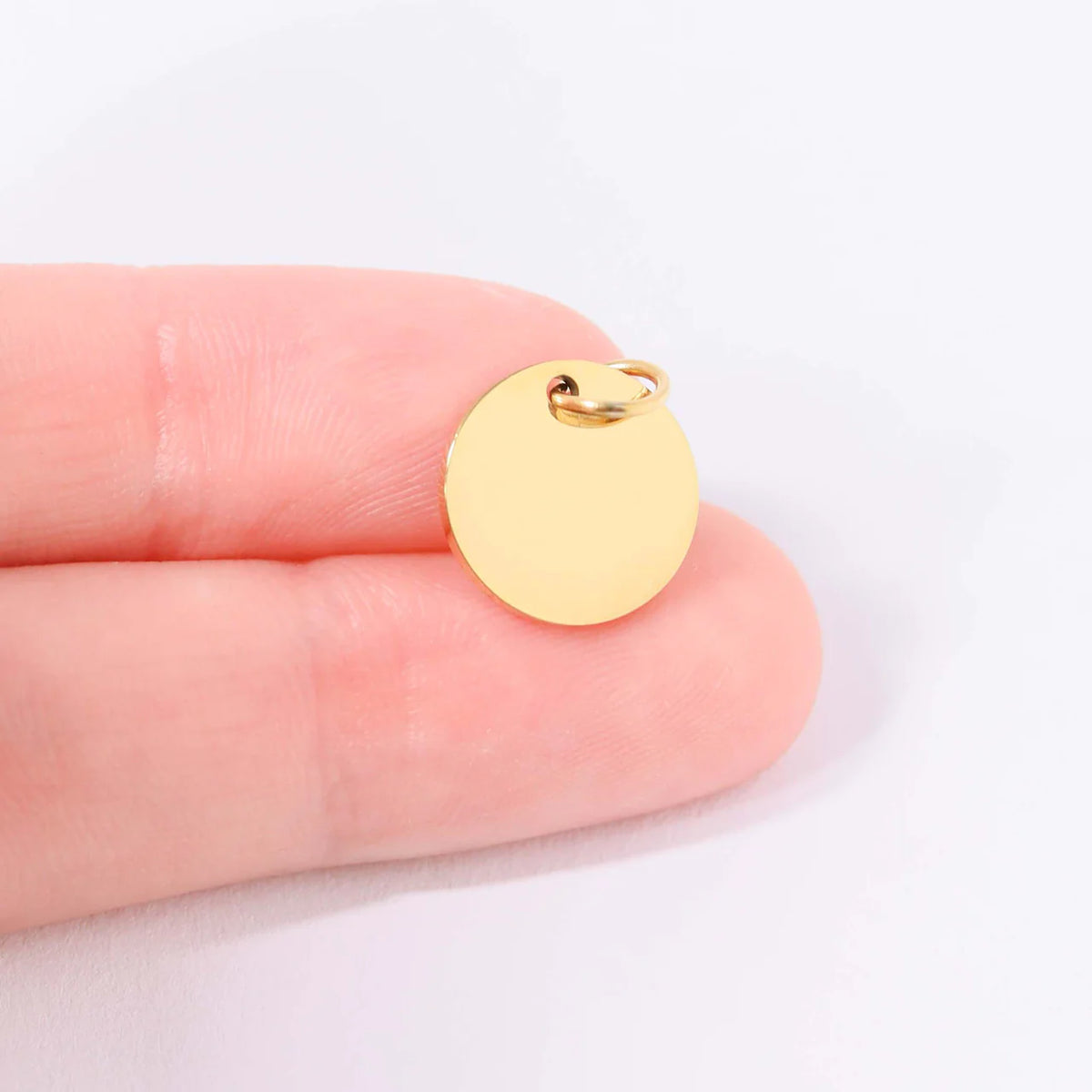 Disc Necklace - Engraved