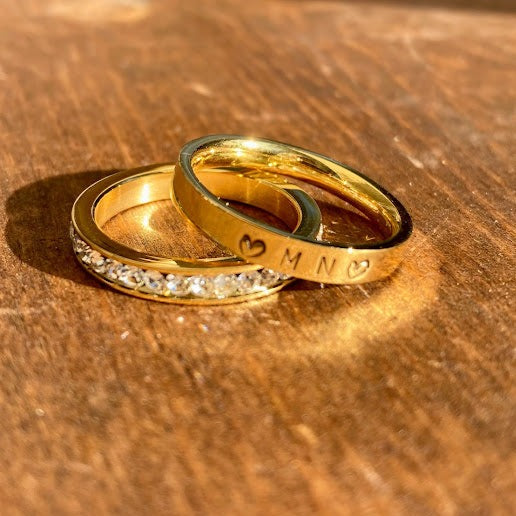Eternity Ring- Gold Dipped