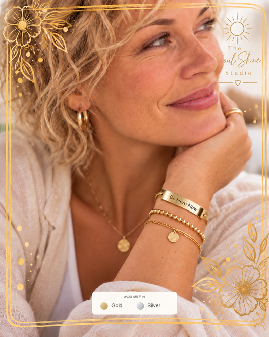 Adjustable Bar Bracelet - Engraved
