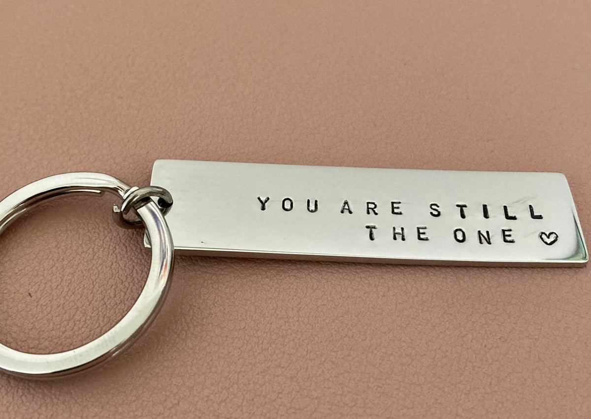The Key Chain- Customize it. Hand Stamped